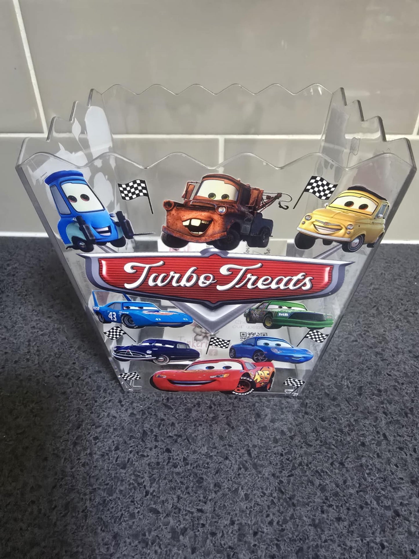 Turbo Treats Popcorn Box