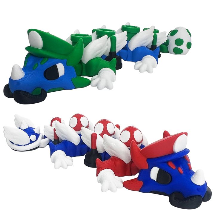 Plumber Dragon - two mini designs