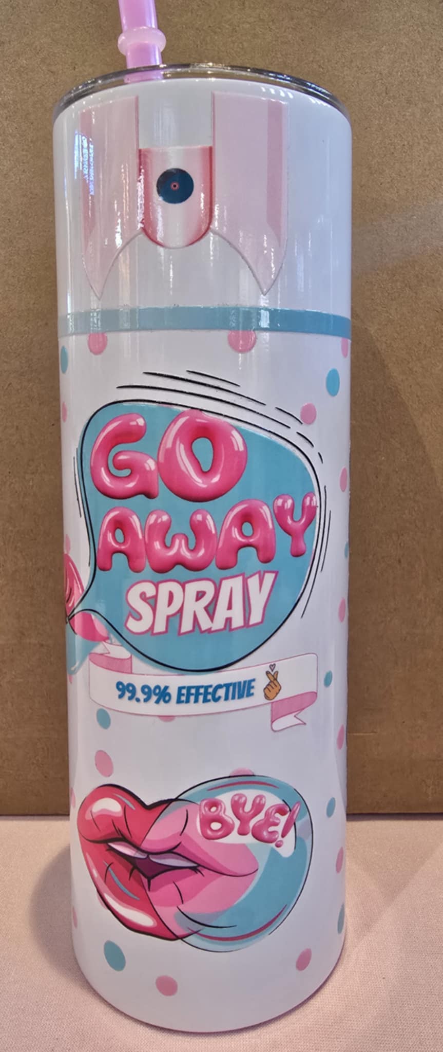 Go Away Spray 20oz Tumbler