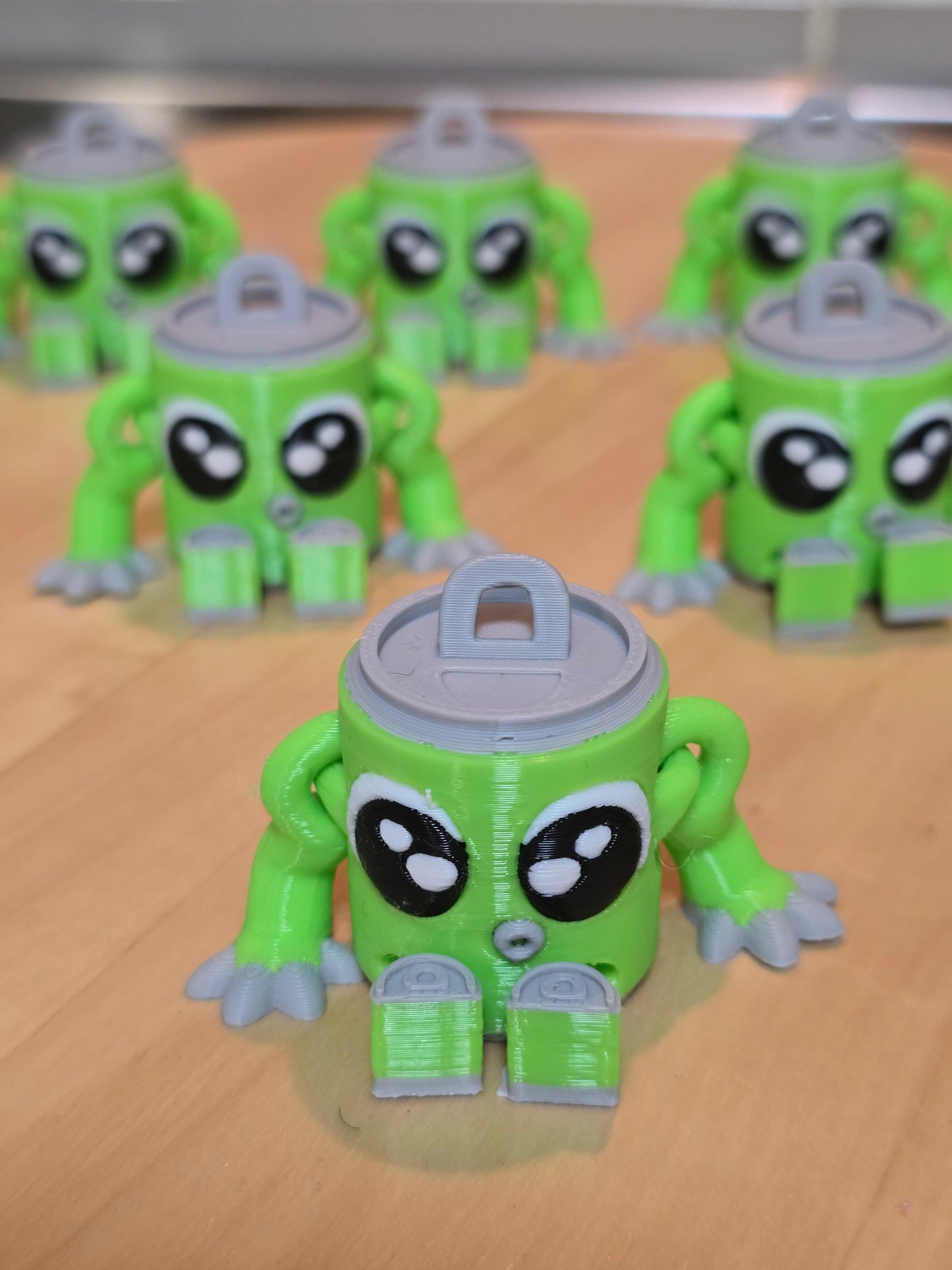 🥤 3D Printed Soda Can Set – Dragon or Monster Edition