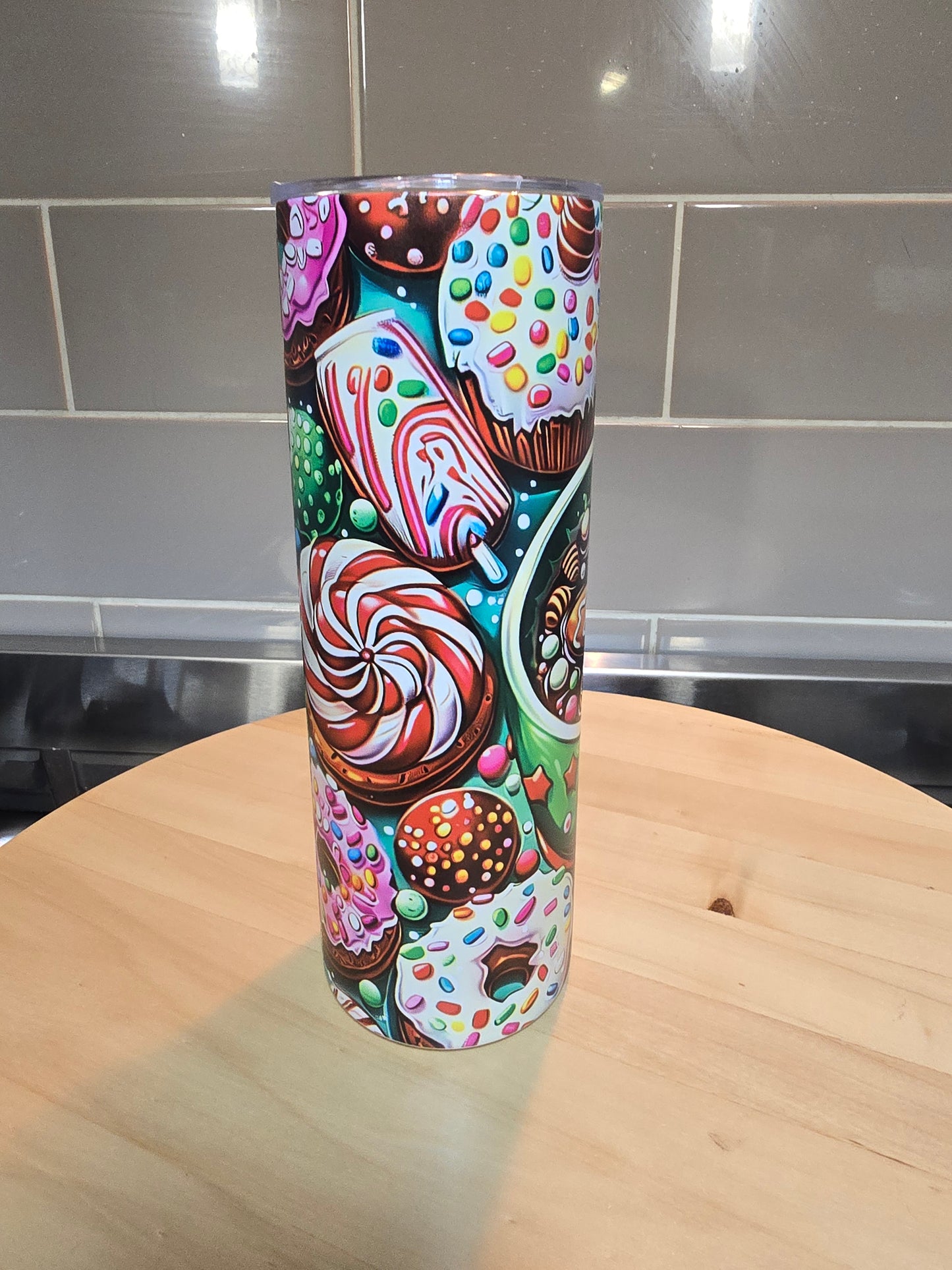 Gingerbread Man 20 oz tumbler