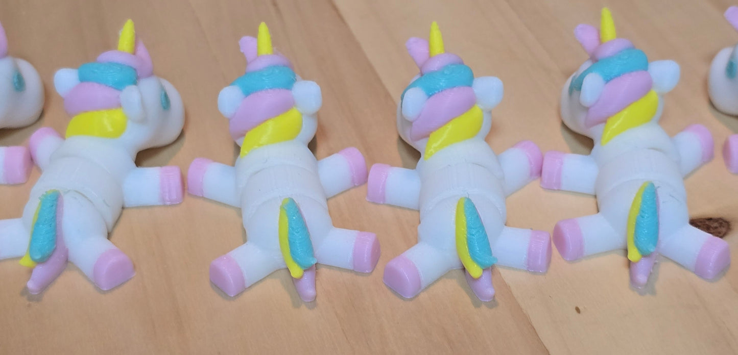 🦄Mini 3D Flexi Unicorn – Fun, Fidget-Friendly and magical.