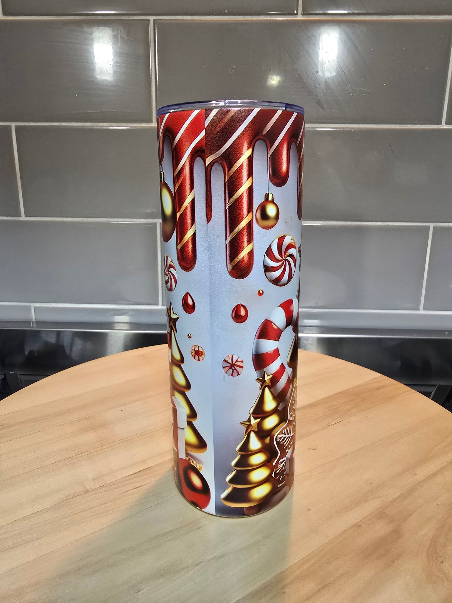 Gingerbread 20 oz tumbler
