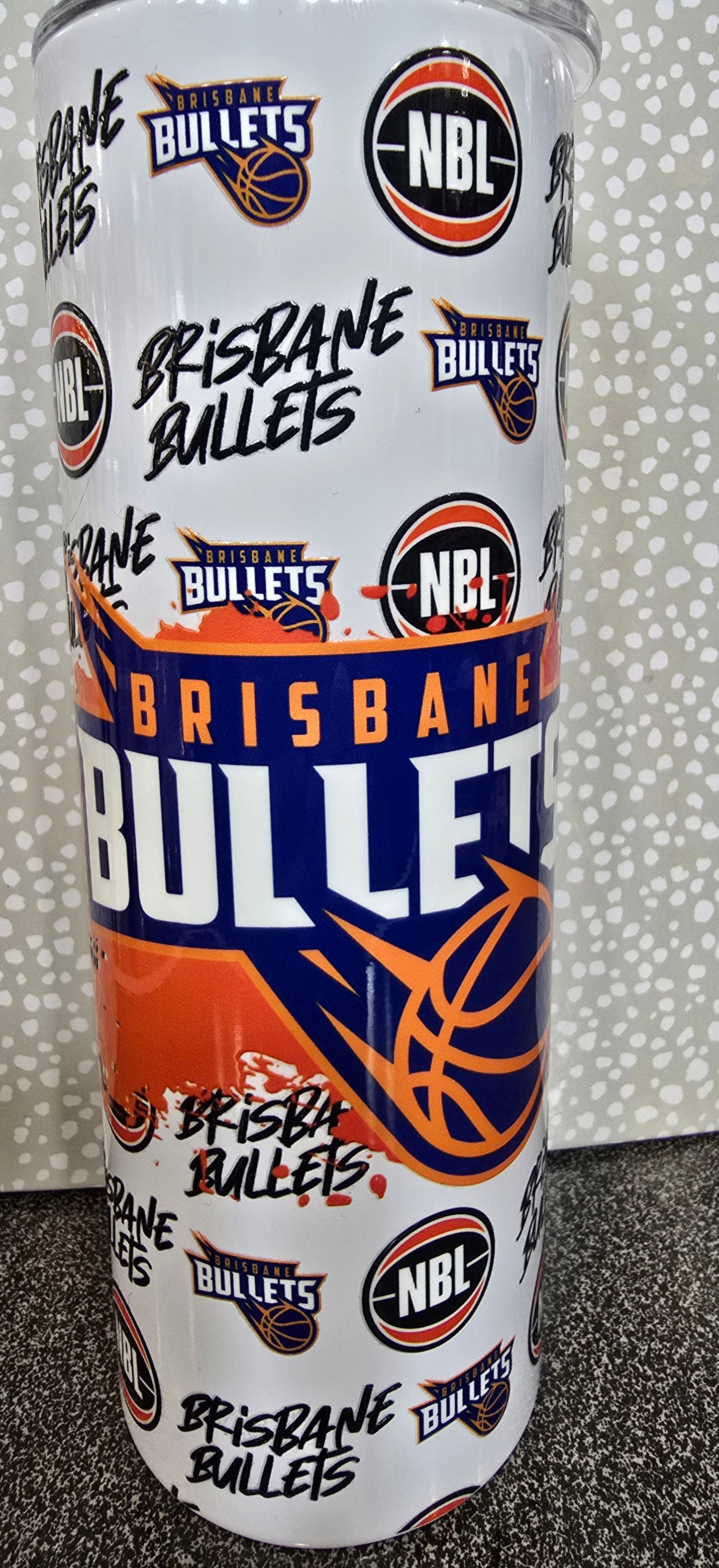 Brisbane Bullets 20 oz tumbler