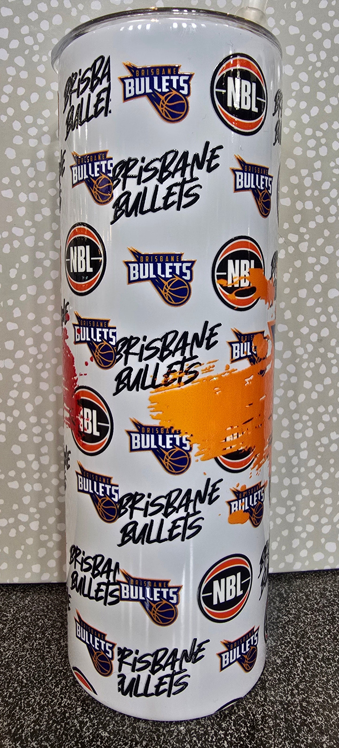 Brisbane Bullets 20 oz tumbler