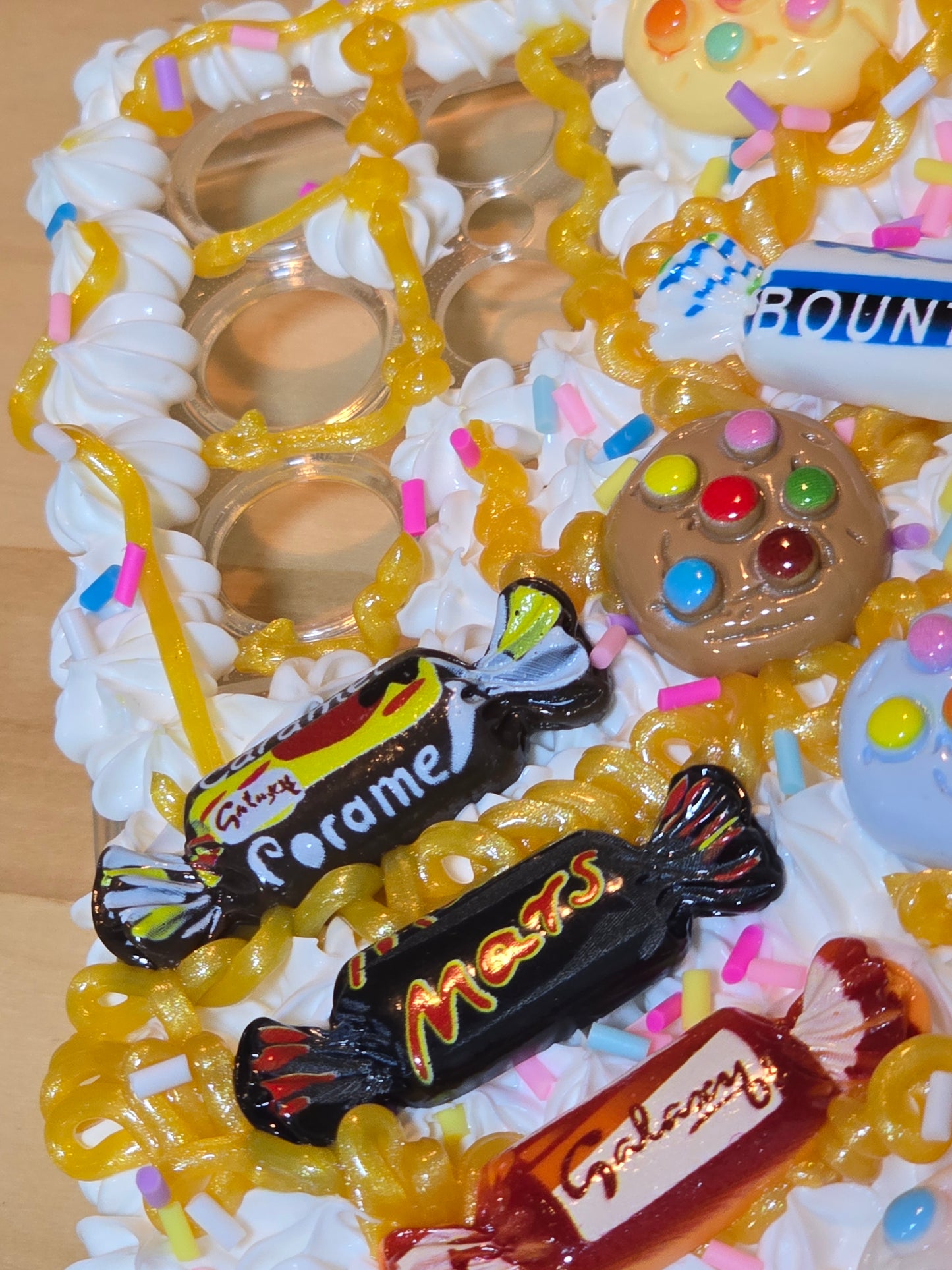 Chocolate themed phone case