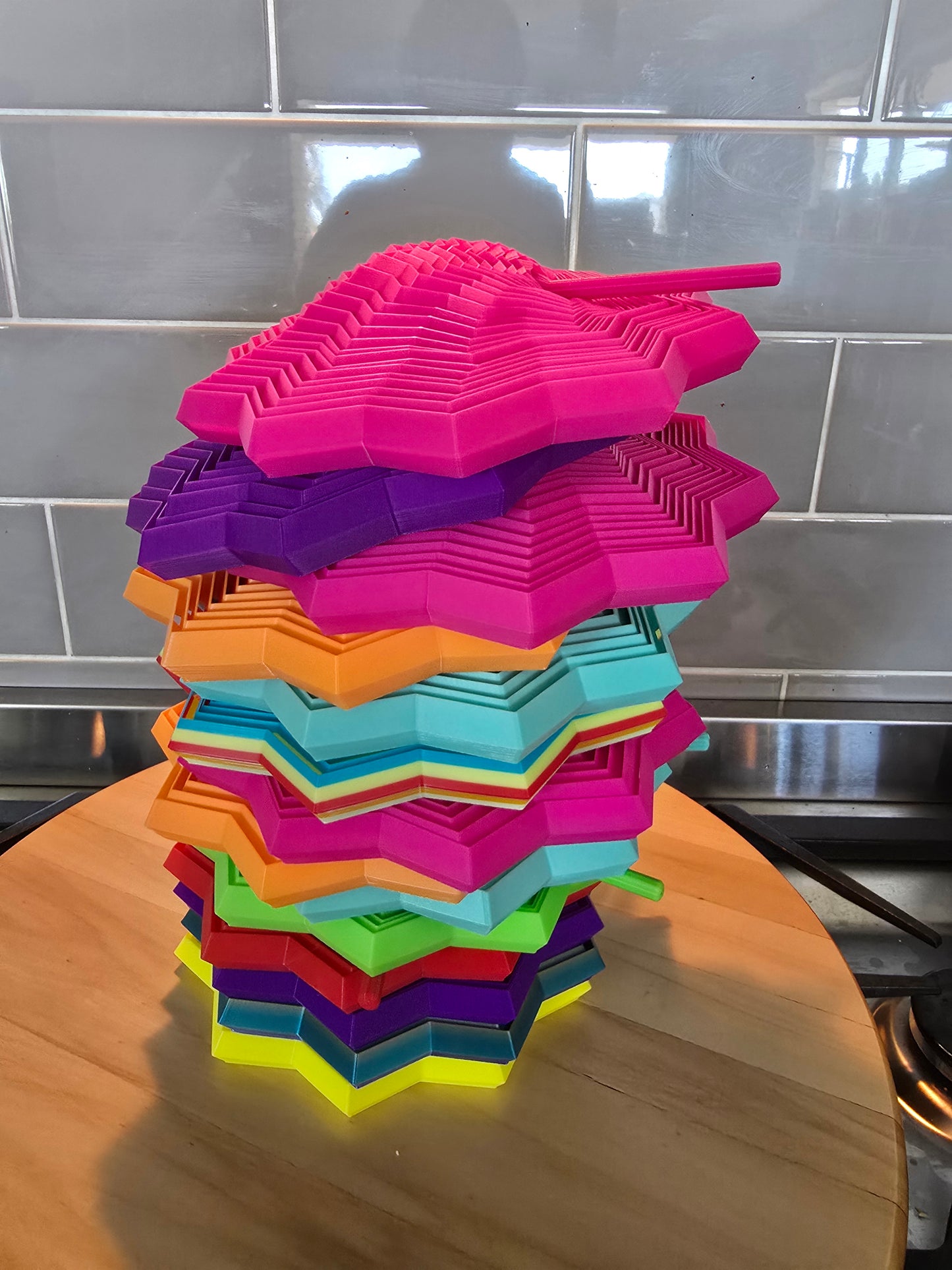 10 star fidget Mindful Stress Relief toy.