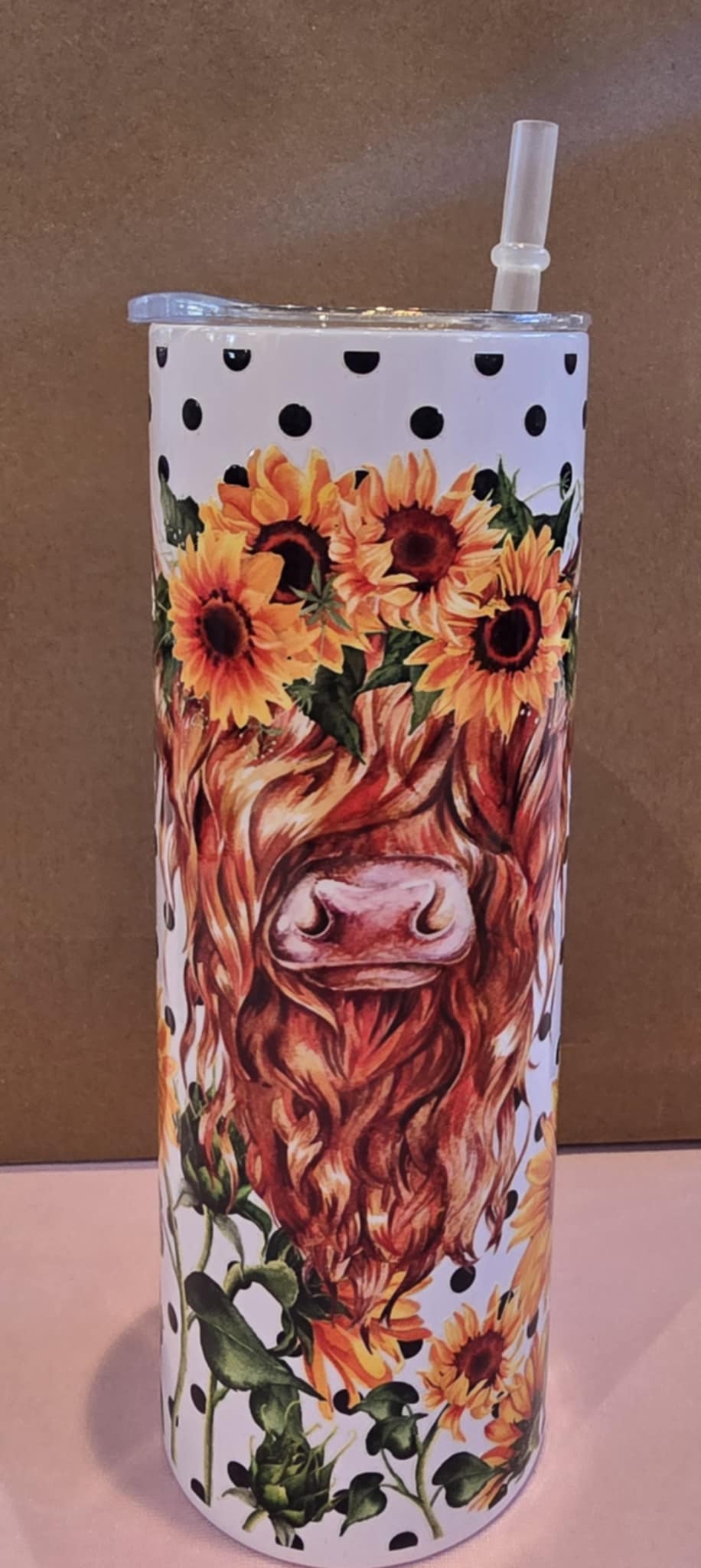 Dotty Cow 20oz Tumbler