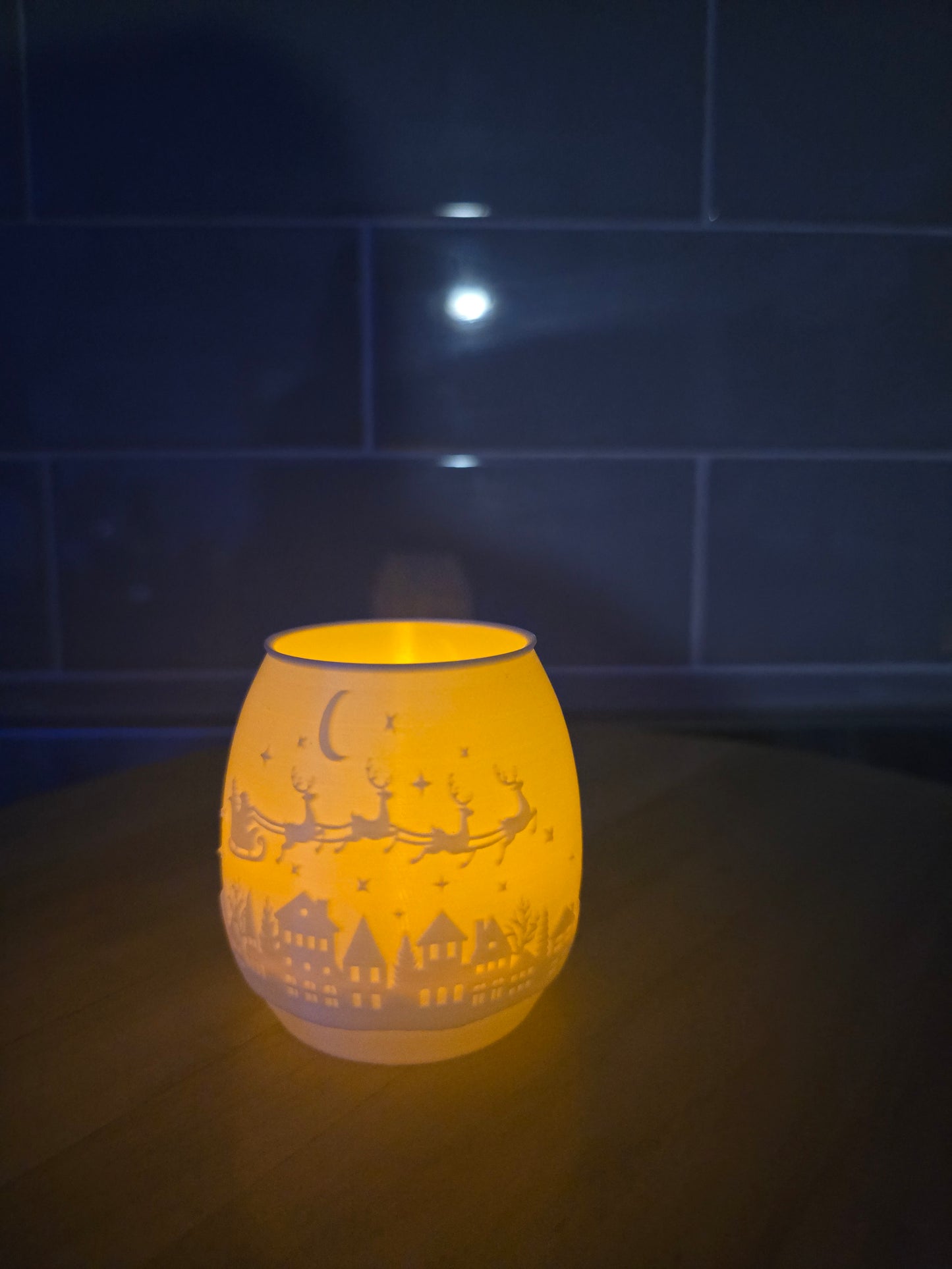 ⛄️Christmas Tealight Candle Holder