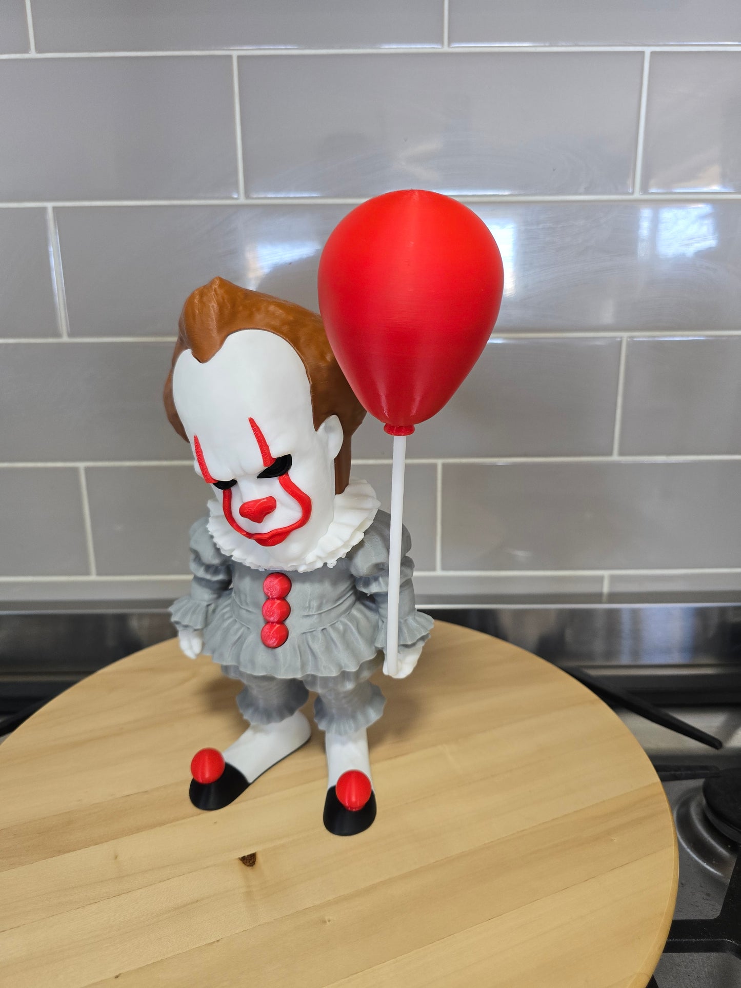 π 3D Printed Pennywise the Clown β 30cm Tall Horror Collectible π