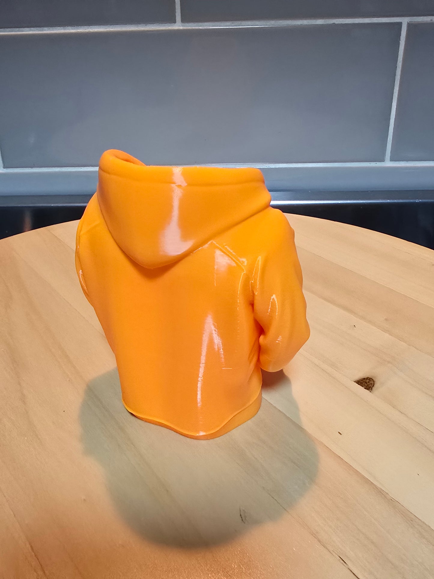Hoodie pen holder orange