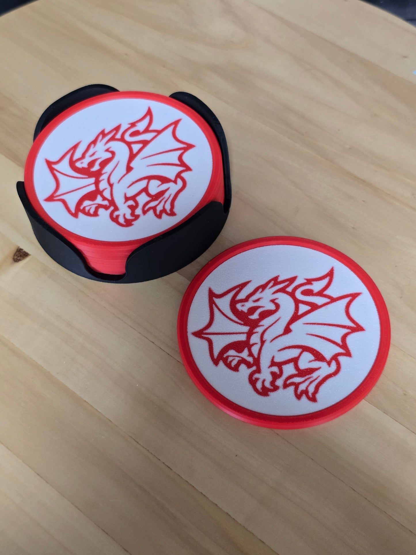 Cooler and coaster set