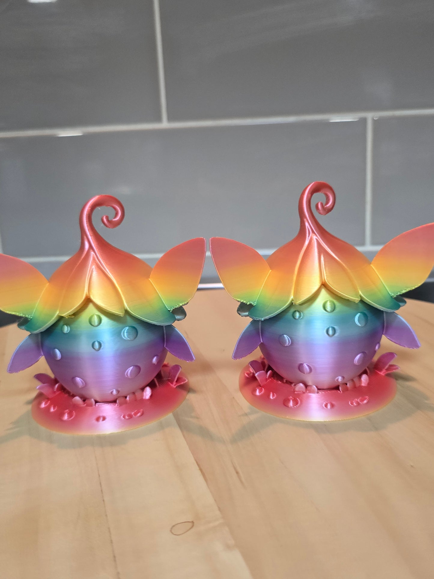 π 3D Printed Rainbow Fairy Cottage