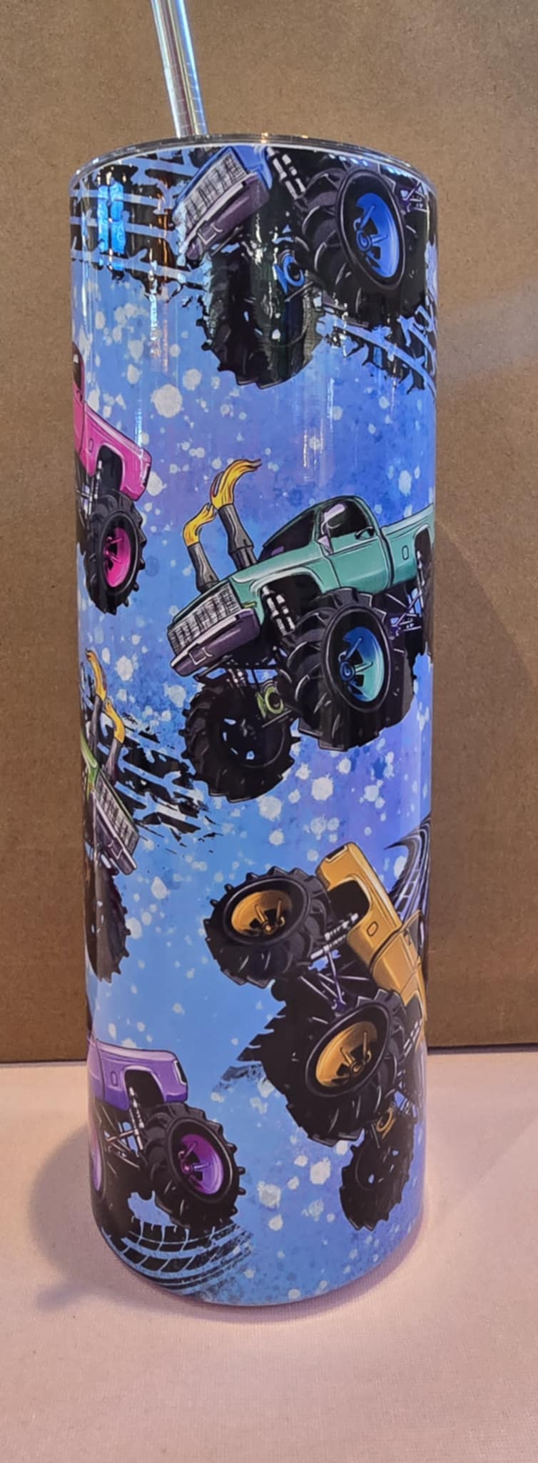 Monster Trucks 20oz Tumbler