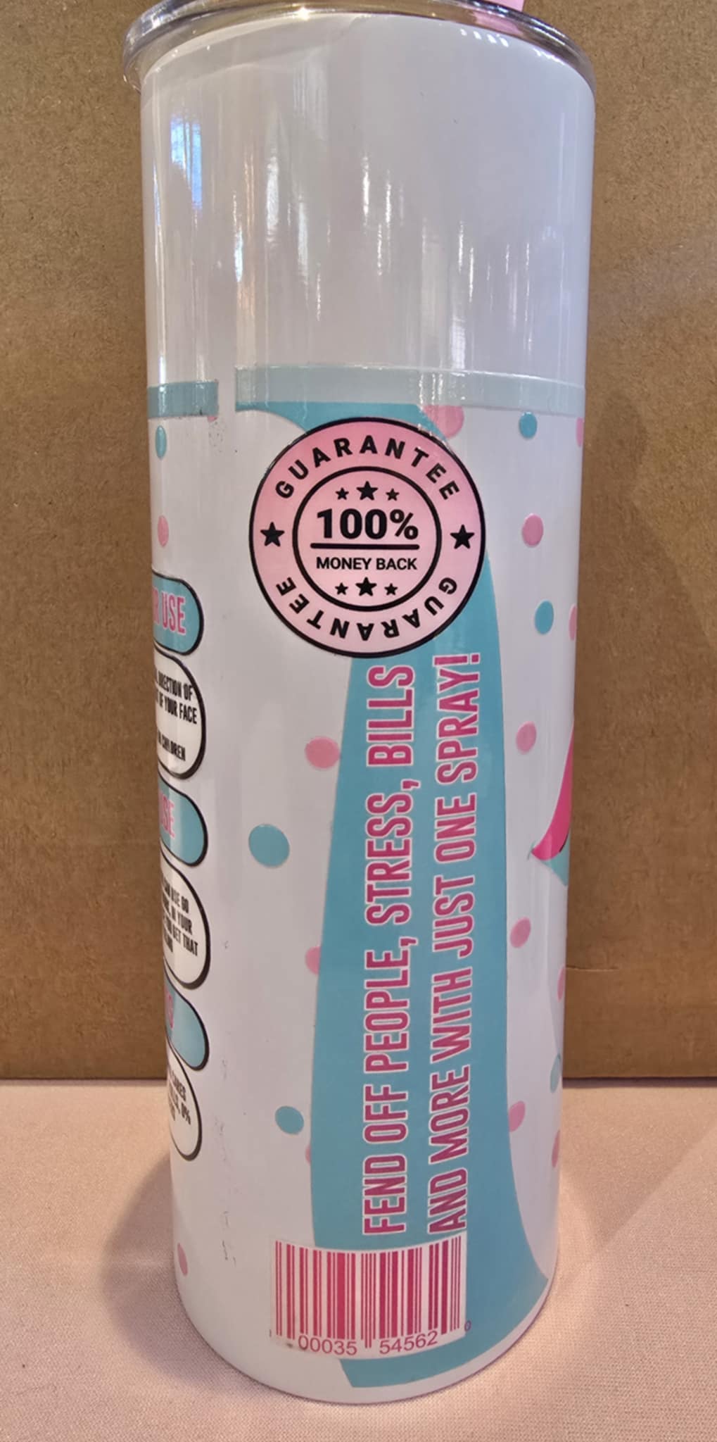 Go Away Spray 20oz Tumbler