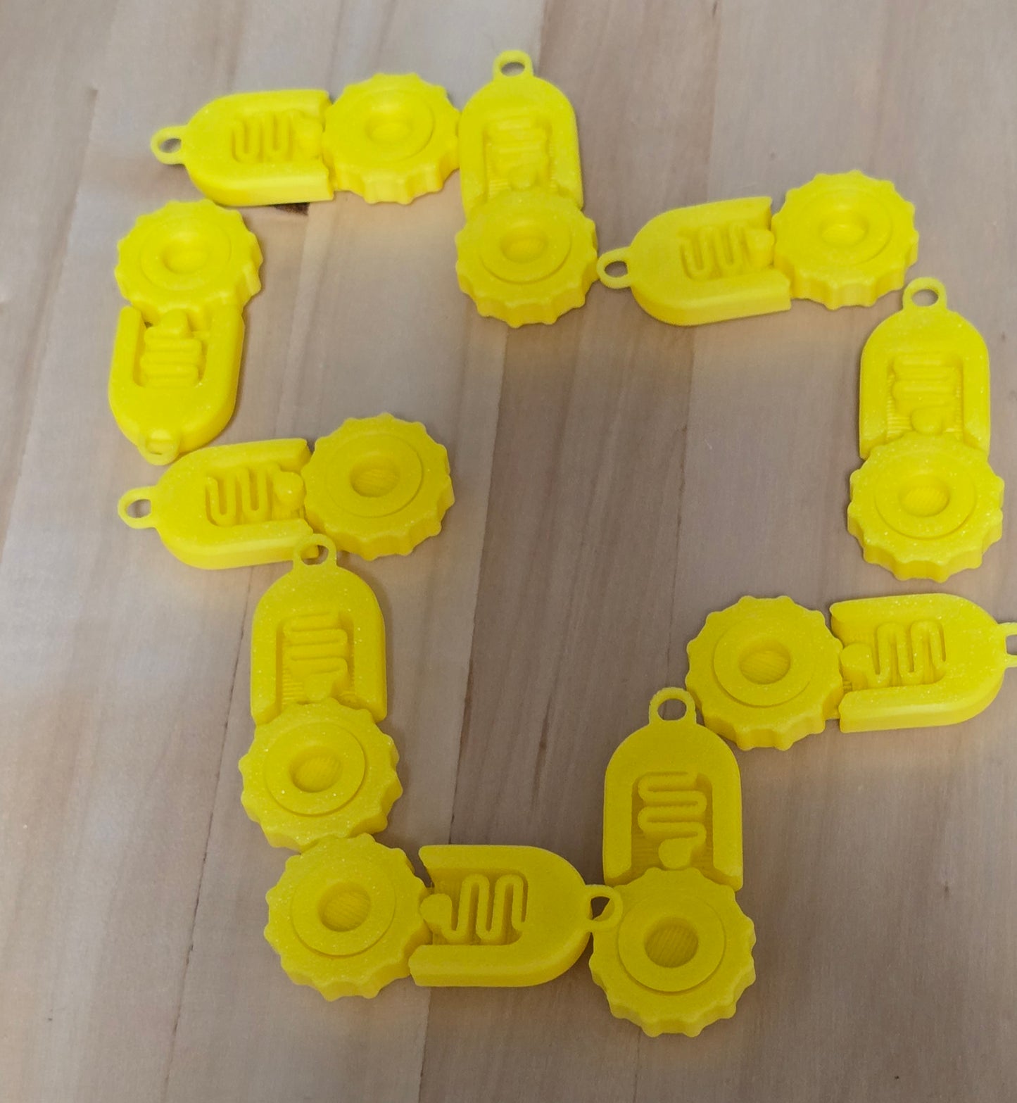 3D gear click fidgets