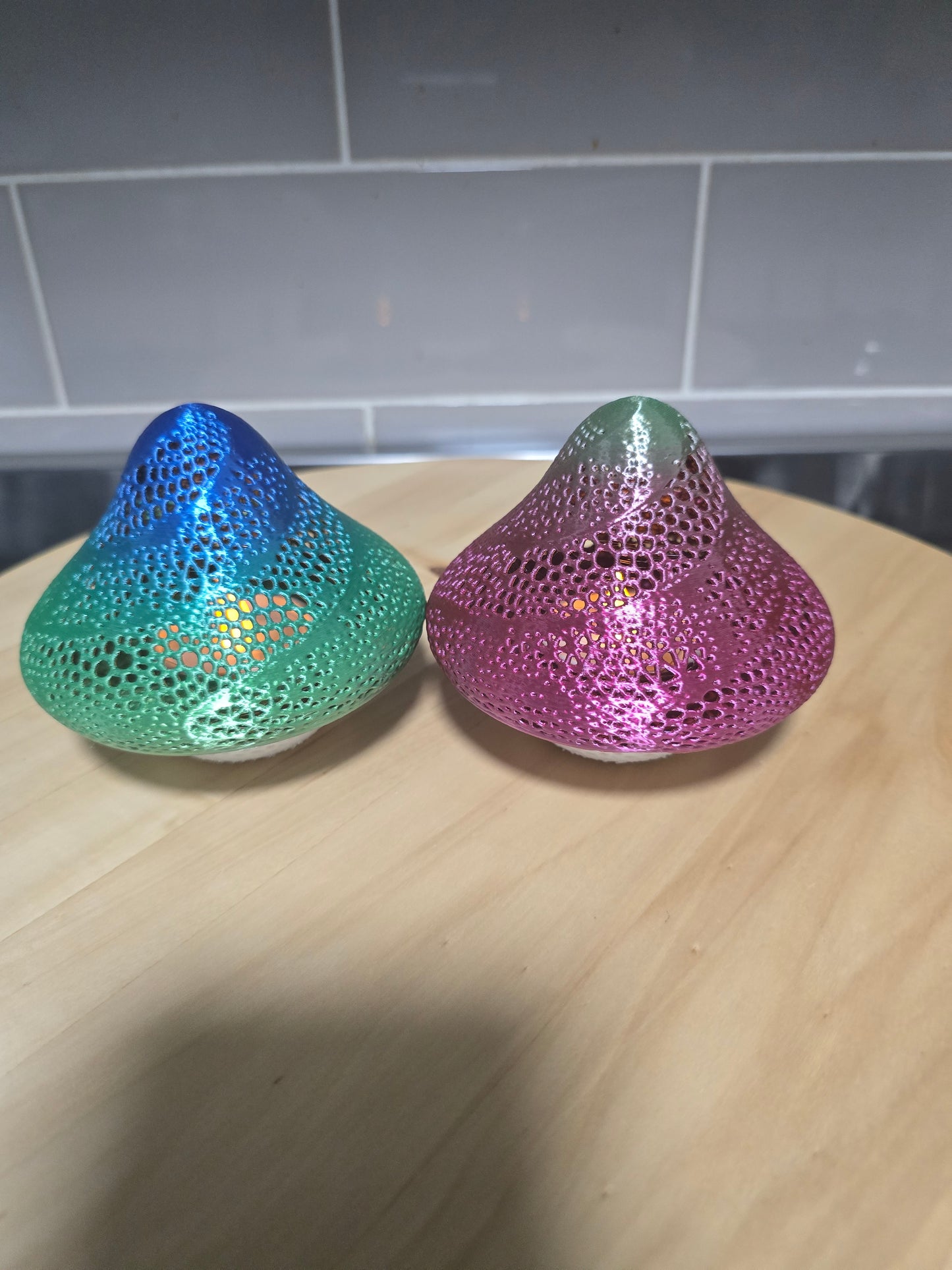 🍄Mesh Mushroom Tealight candle holder