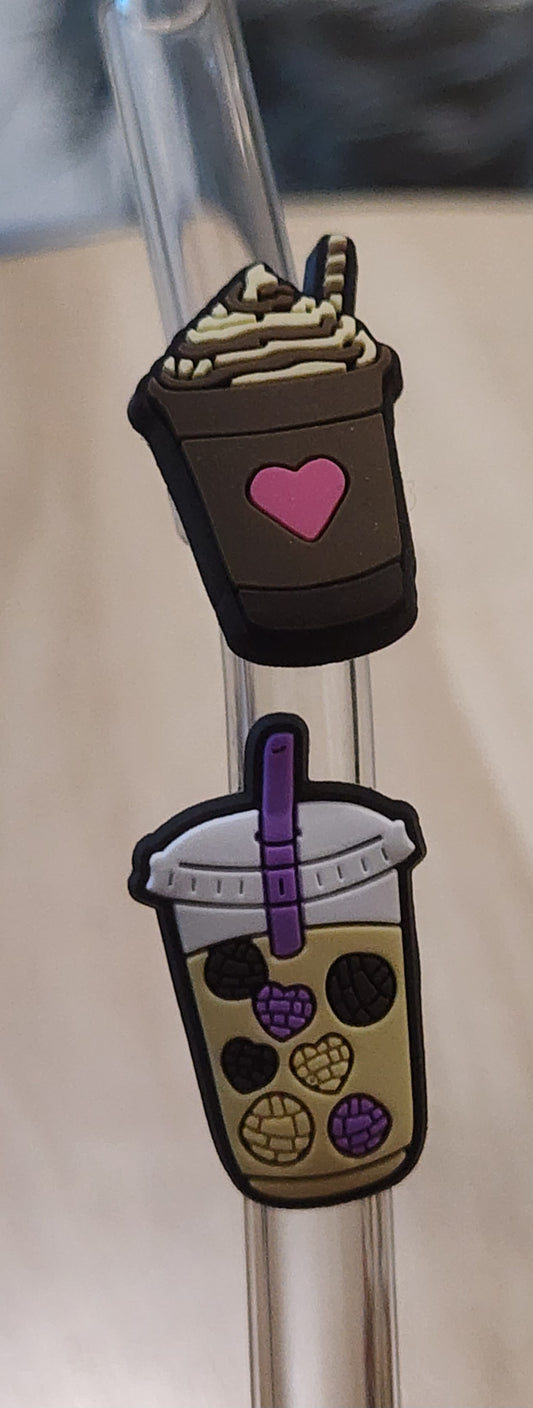 Iced drink Straw Charms