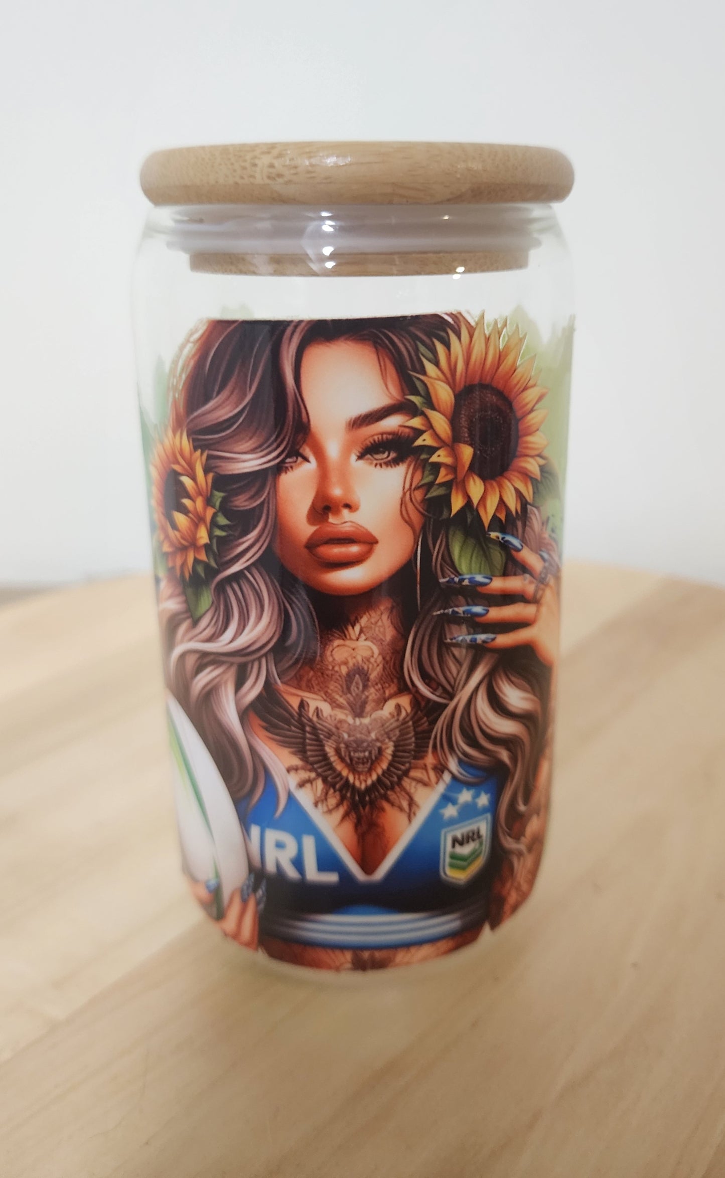 NRL Tattooed - Glass