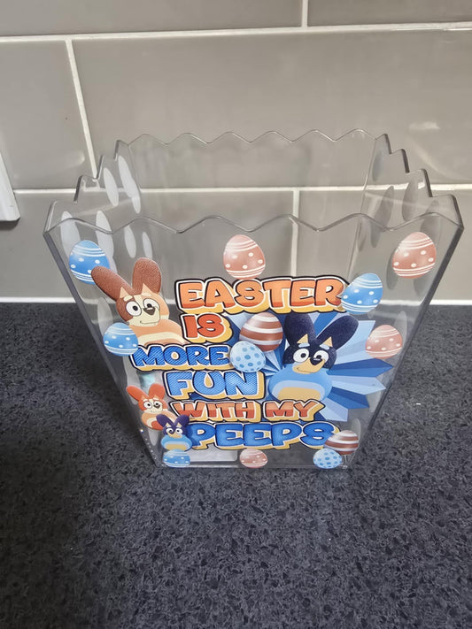 Easter is more fun with my peeps Popcorn box