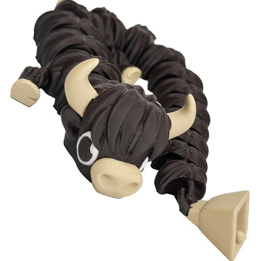 Highland cow dragon
