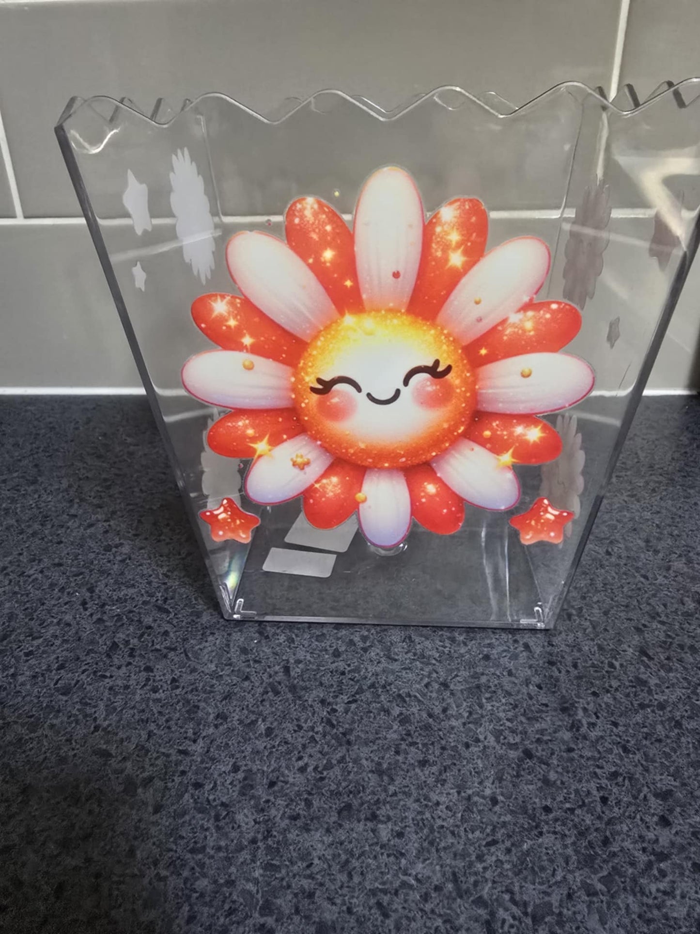 Giant Flower Popcorn Box