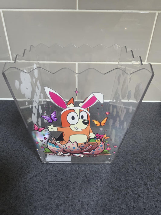 Easter Bluey Popcorn Box