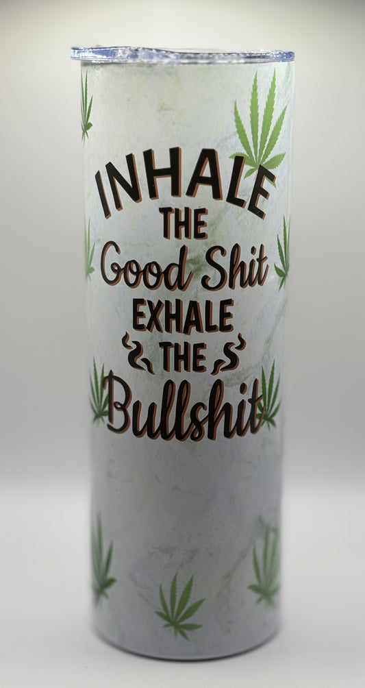 Green Sloth 20 oz tumbler