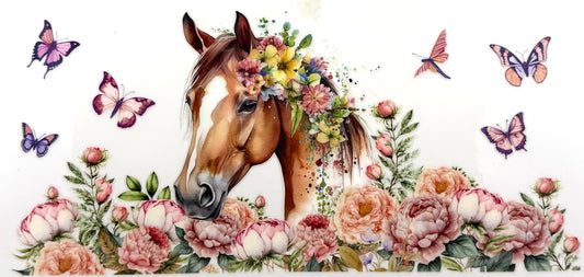 Floral Horse