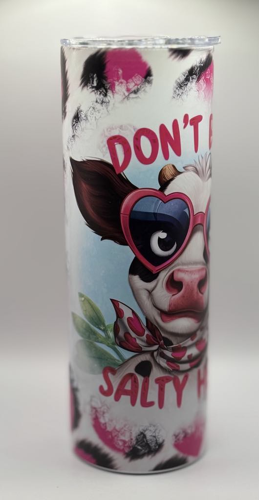 Salty Heifer 20 oz tumbler