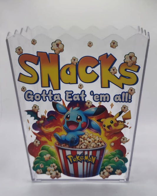 Pokemon Popcorn / Snack Bucket