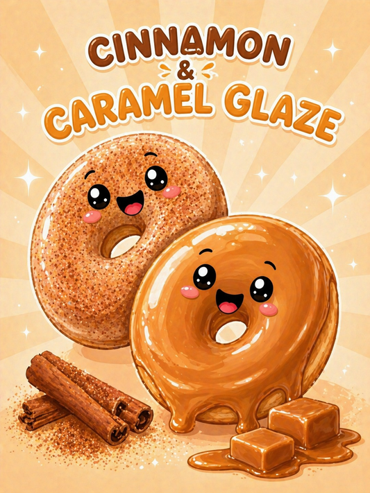 Cinnamon Caramel Glaze - wax melts