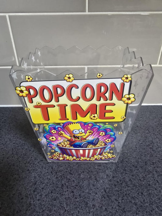 Bart Simpson Popcorn Box