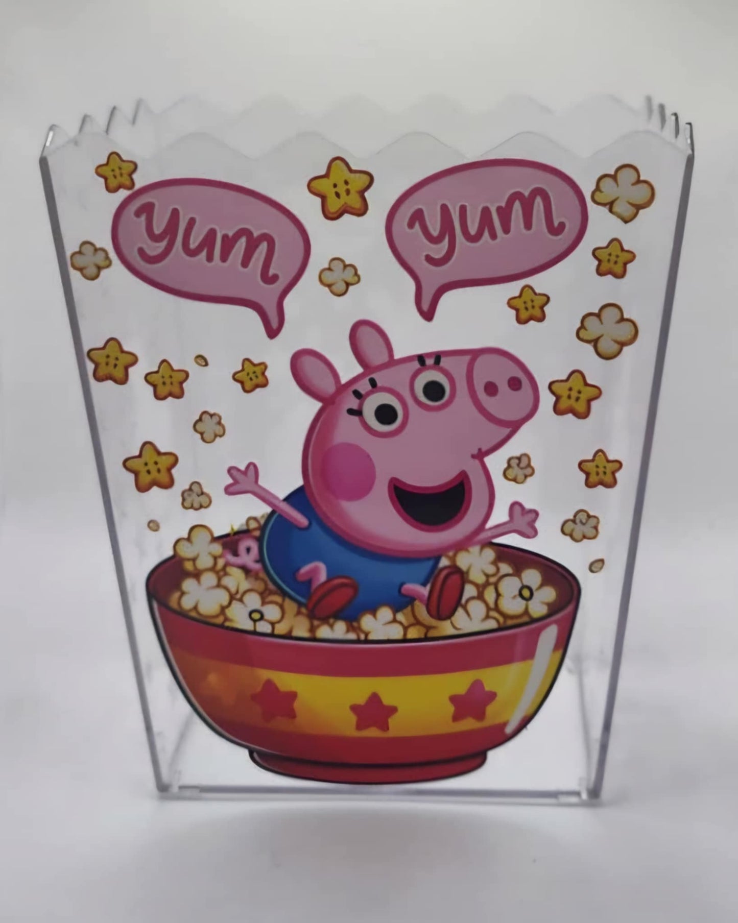 Peppa Pig Popcorn / Snack Bucket