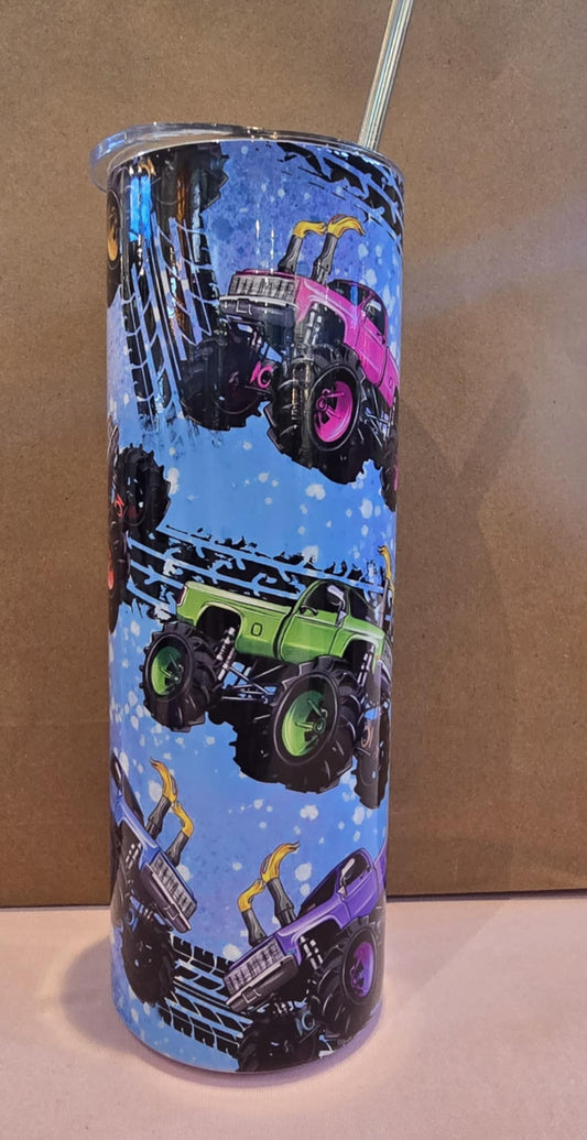 Monster Trucks 20oz Tumbler