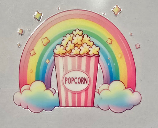 Rainbow Popcorn / Snack Bucket