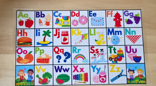 10oz Alphabet wrap