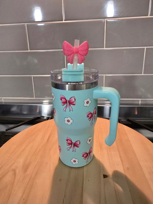 20oz dupe - Mint bows