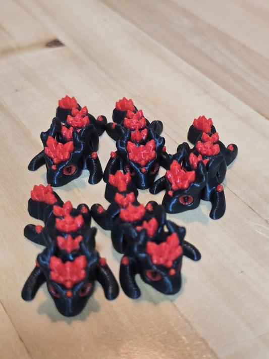 3D Miniature crystal dragon