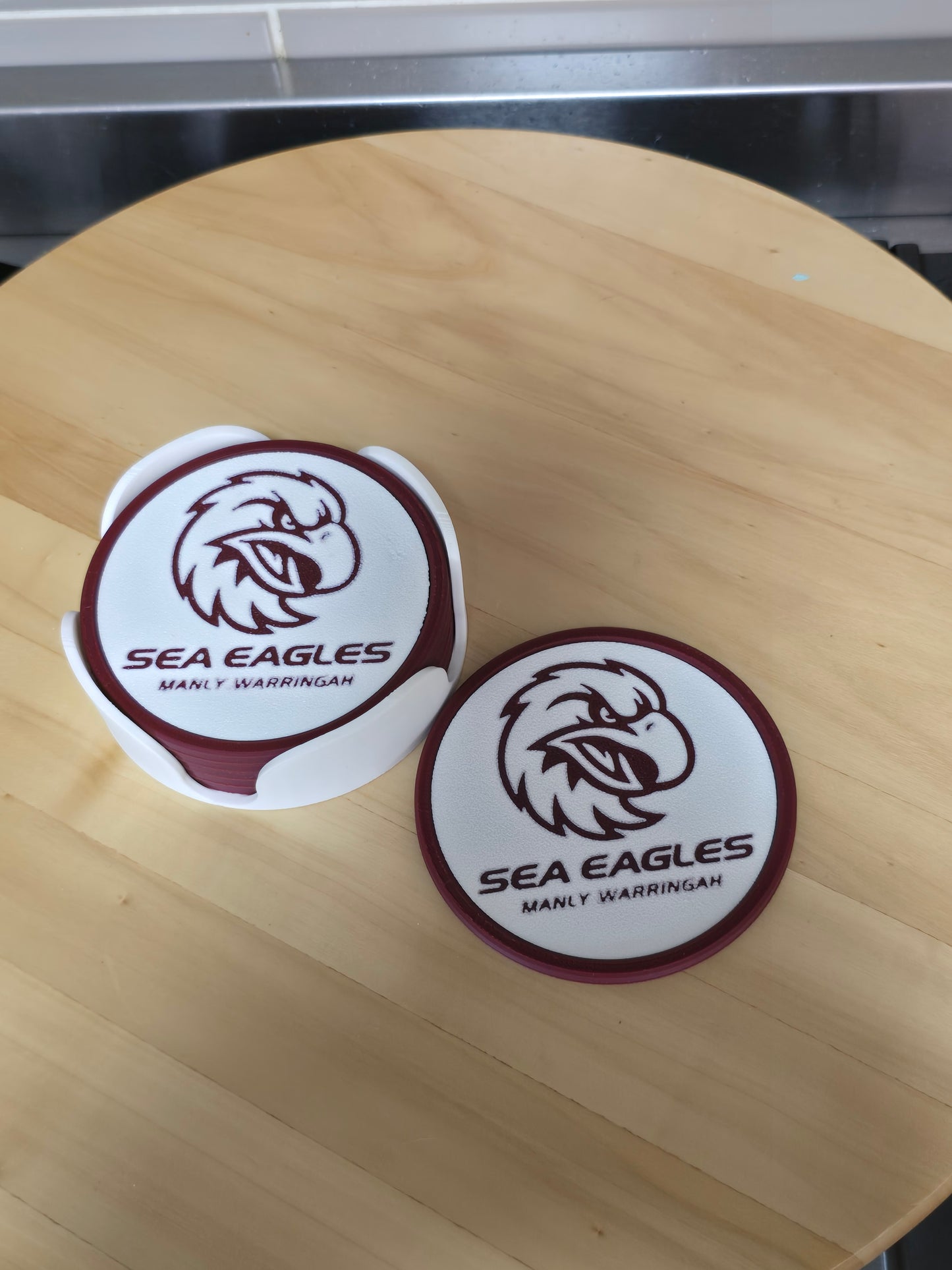 Cooler and coaster set