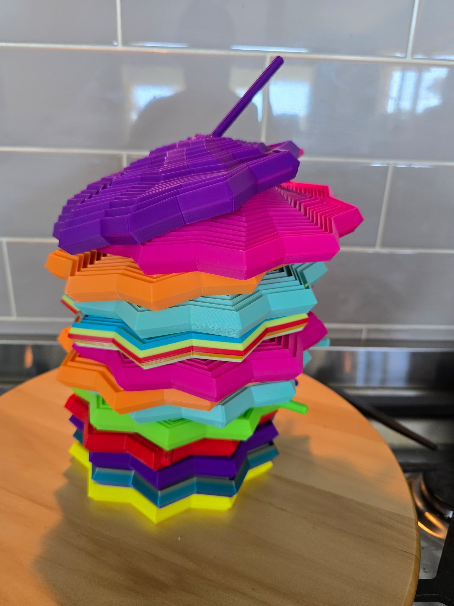 10 star fidget Mindful Stress Relief toy.