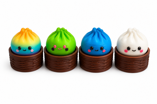 3D Dumpling clickers