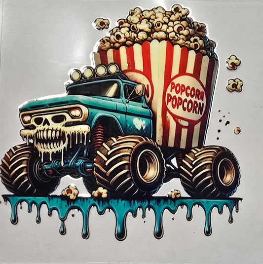 Monster Truck Popcorn / Snack Bucket