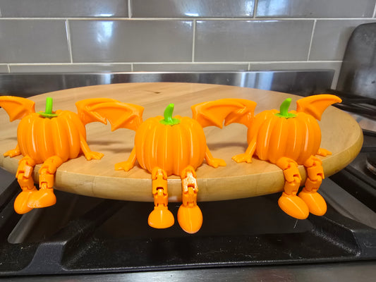 3D Pumpkin shelf buddy