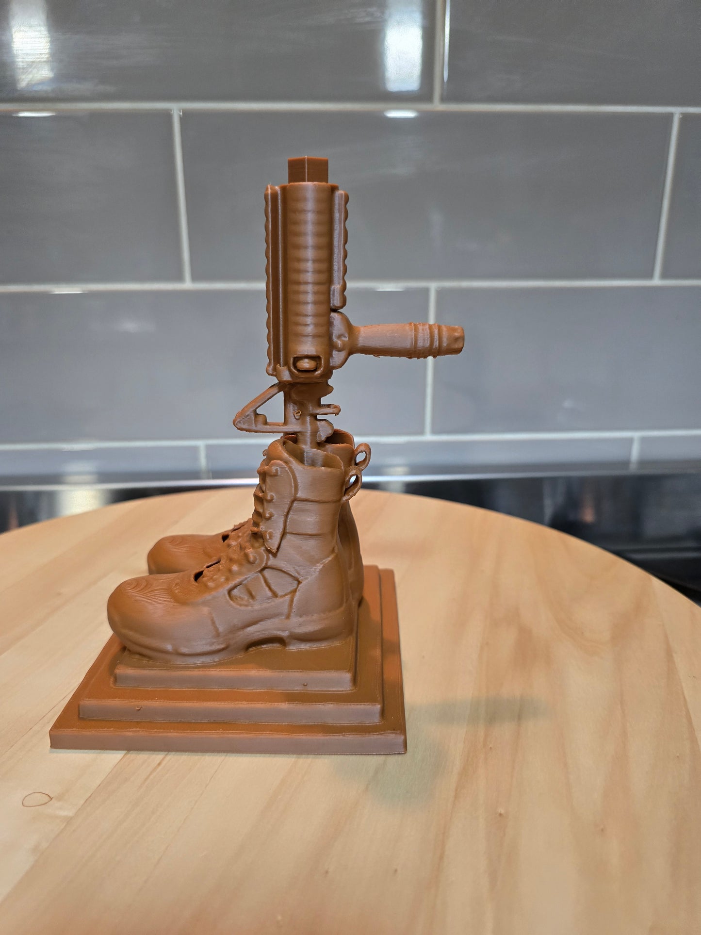 🪖3D Fallen Soldier Figurine