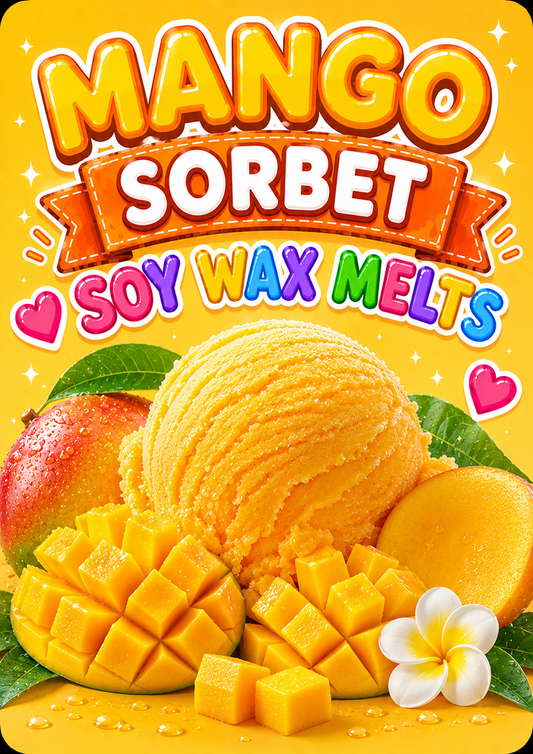 Mango and sorbet - assorted wax melts