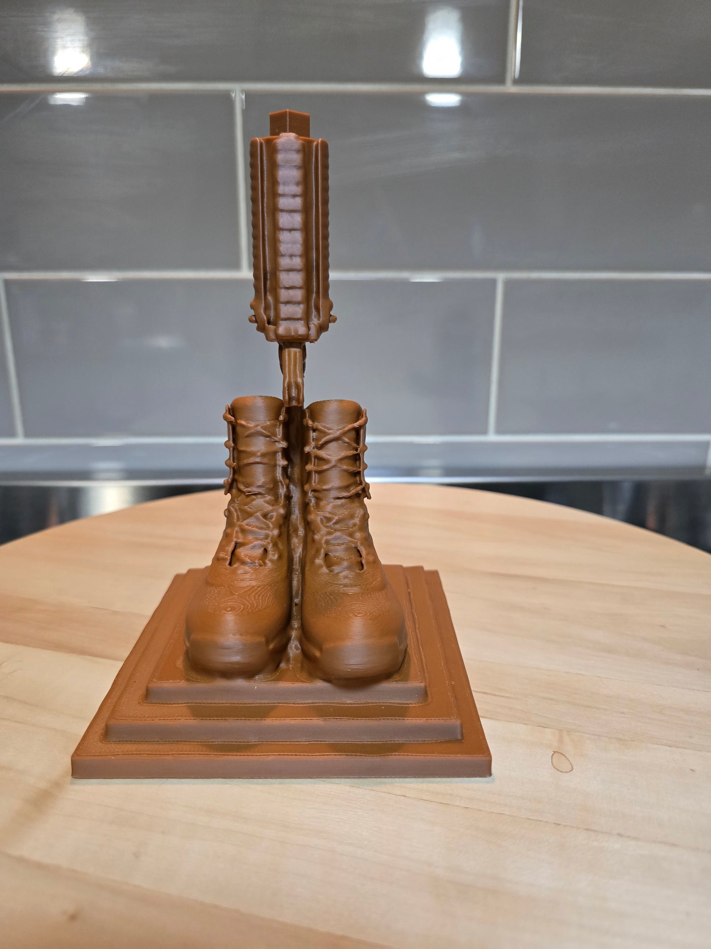 🪖3D Fallen Soldier Figurine