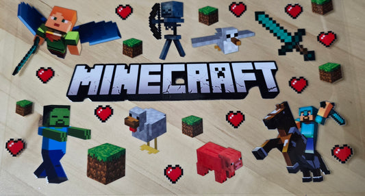 10oz Minecraft wrap