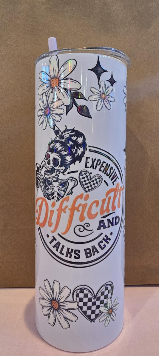 Expensive and Difficult 20oz Tumbler