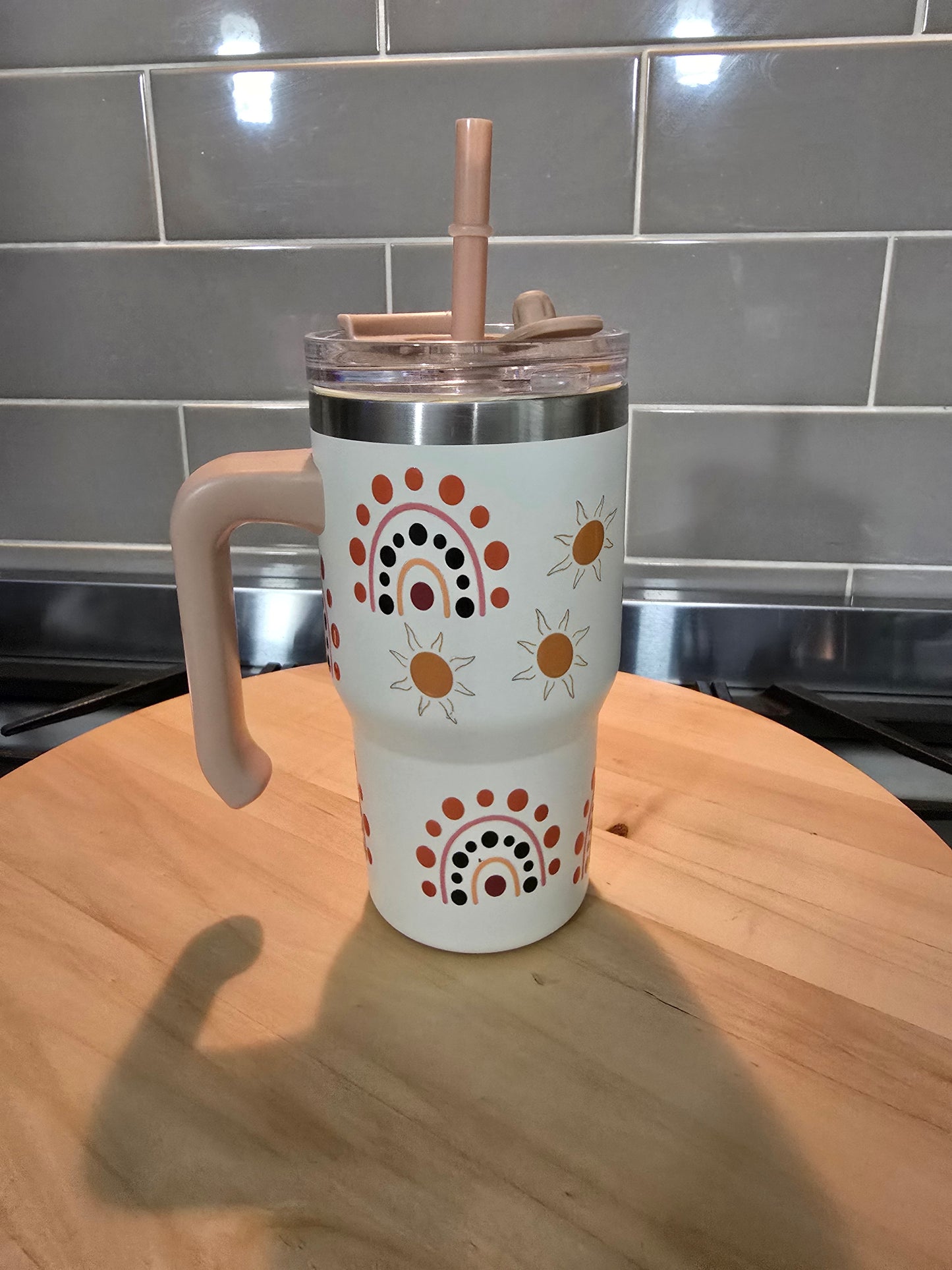 20oz dupe - Brown dots